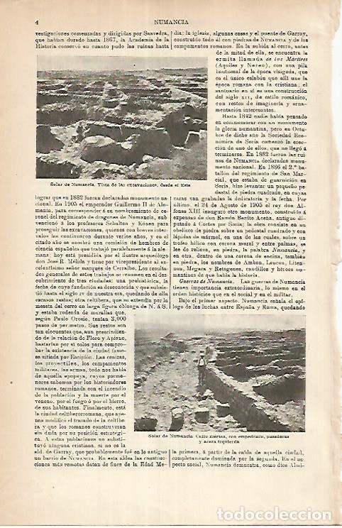 Postcards: LAMINA ESPASA 25849: Numancia - Varios