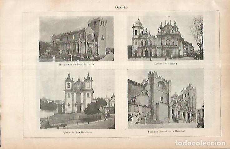 Postkarten: LAMINA ESPASA 26073: Vistas de Oporto Portugal - Varios