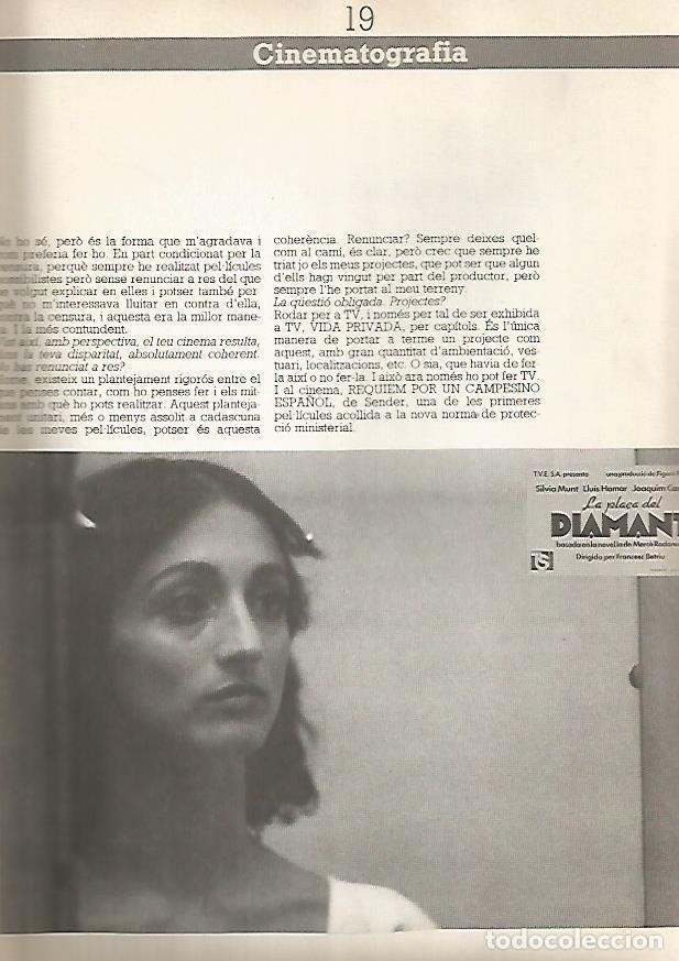 Postales: LAMINA 15226: Silvia Munt en La Pla&ccedil;a del Diamant - VVAA