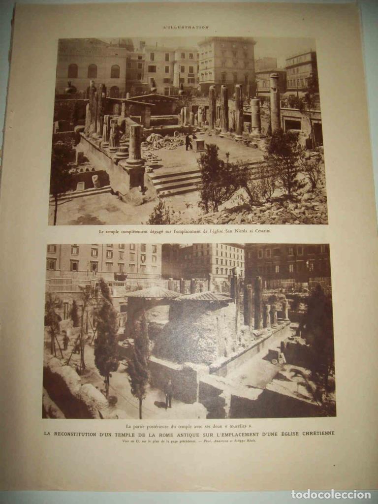 Postcards: LAMINA 15071: Reconstruccion de un templo en Roma - VVAA