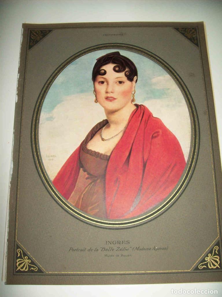 Cartoline: LAMINA 15045: Retrato de la Belle Zelie, por Ingres - VVAA