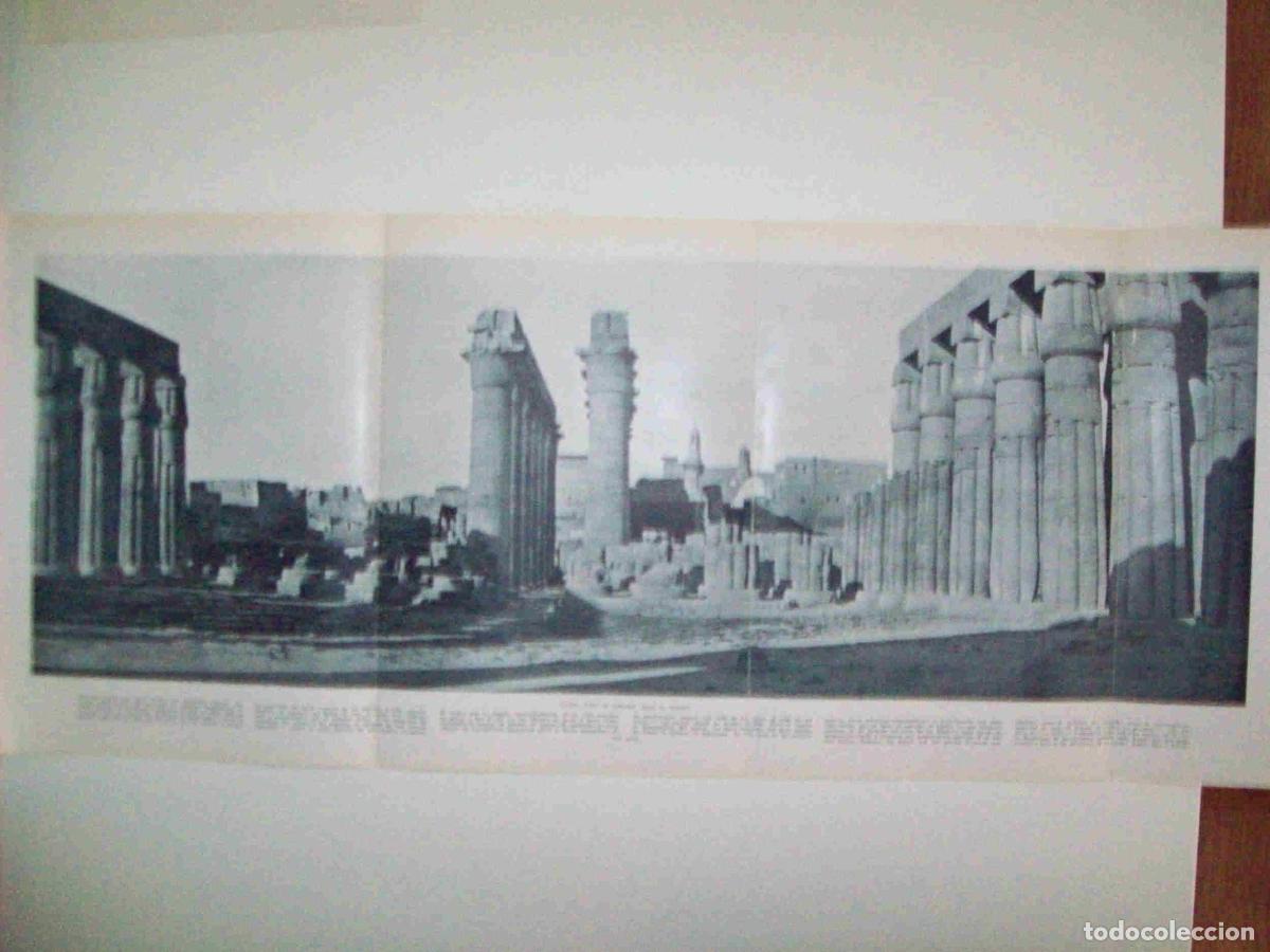 Postkarten: LAMINA 9374: Luxor: Vista del conjunto desde el Oriente - J. G. Gui&ntilde;on