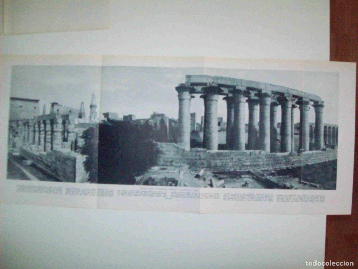 Postkarten: LAMINA 9380: Luxor: Obelisco sala hipostila y columnata - J. G. Gui&ntilde;on