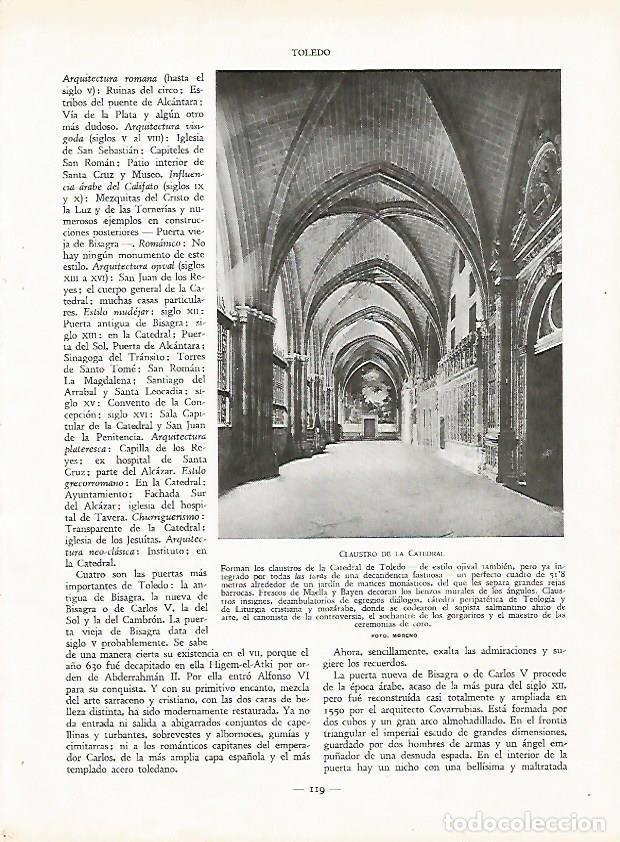 Postcards: LAMINA 9424: Toledo: Claustro de la Catedral - J. G. Gui&ntilde;on