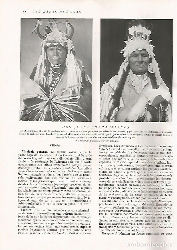 Postales: LAMINA 15578: Jefes Shahaptianos - Director: Pedro Bosch Gimpera