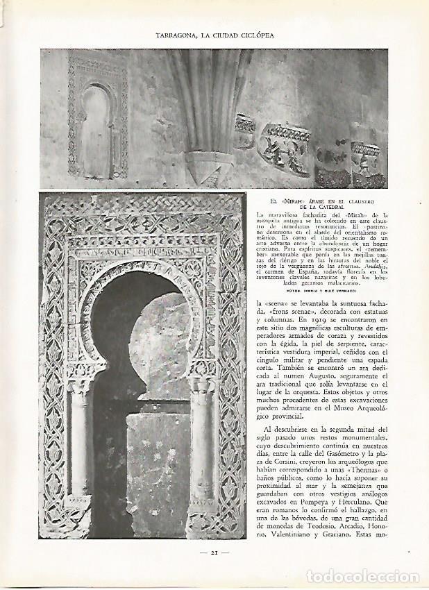 Postkarten: LAMINA 9368: Tarragona: Mirah arabe en la Catedral - J. G. Gui&ntilde;on