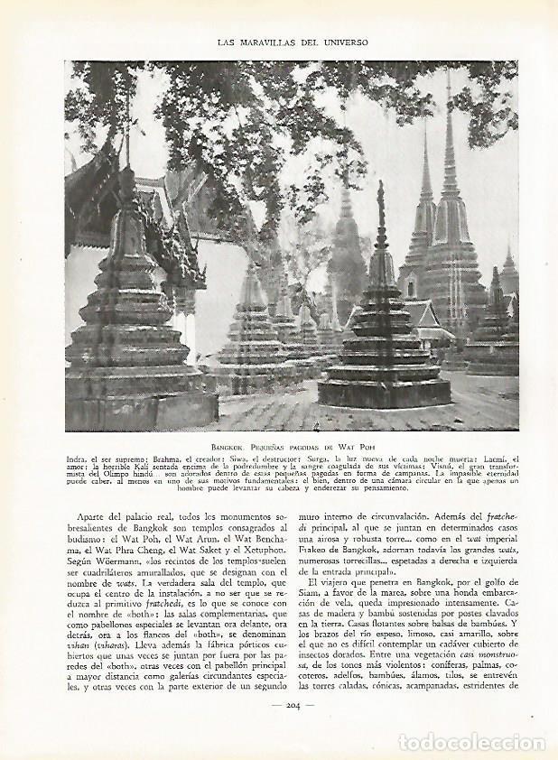 Cartoline: LAMINA 9468: Bangkok: Pagodas de Wat Poh - J. G. Gui&ntilde;on