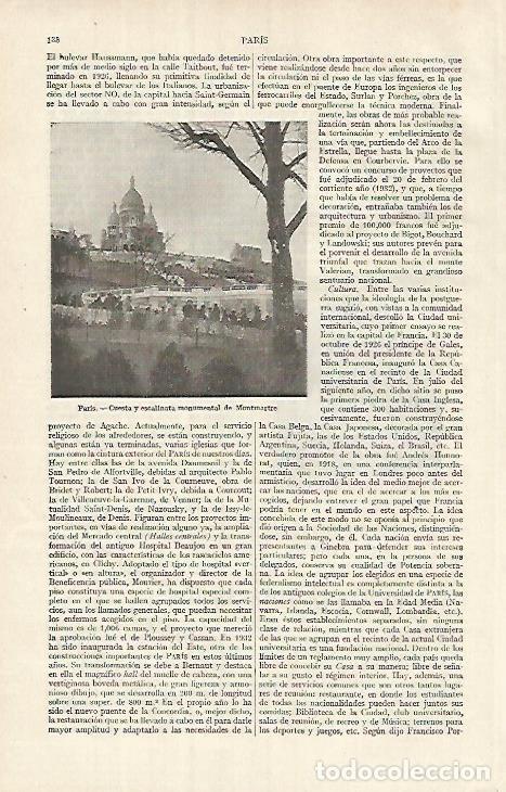 Postcards: LAMINA ESPASA 26092: Montmatre en Paris - Varios