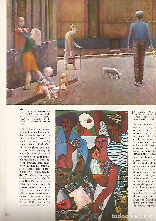 Postkarten: LAMINA 15955: Pasaje del Comercio, por Balthus y Breta&ntilde;a, por Fougeron - Varios