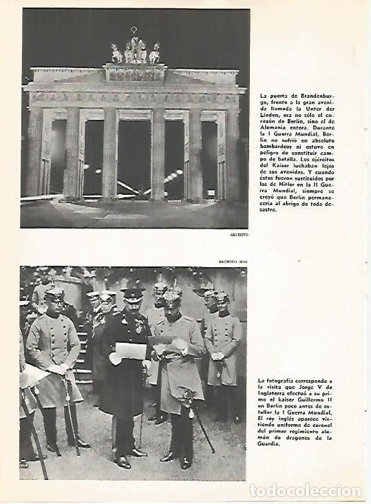 Postcards: LAMINA 16111: Puerta de Branderburgo y Guillermo II en Berlin - Varios