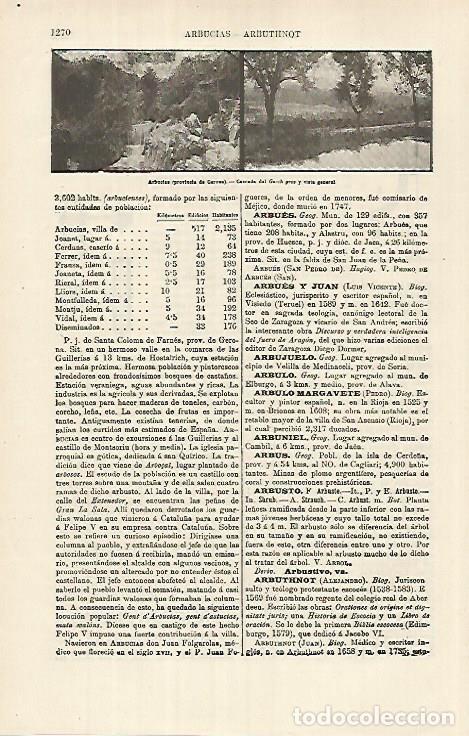Postkarten: LAMINA ESPASA 26270: Cascada de Arbucies Girona - Varios