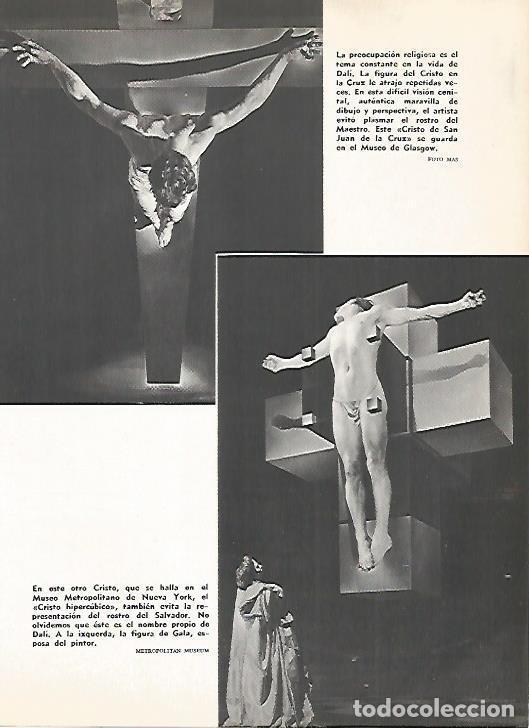 Postais: LAMINA 16149: Cristo en la Cruz, por Dali - Varios