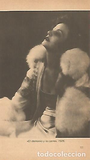 Postkarten: LAMINA 16002: Greta Garbo en El demonio y la carne - Varios