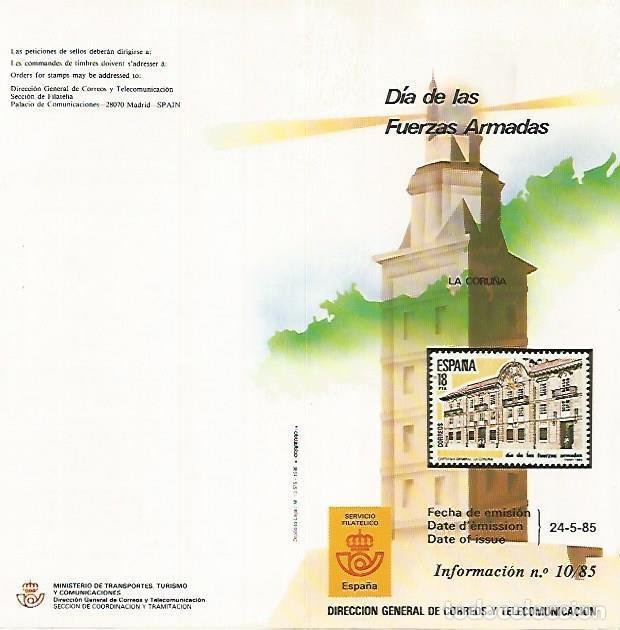 Postcards: DIPTICO 16426: Dia de las Fuerza Armadas. La Coru&ntilde;a - Varios