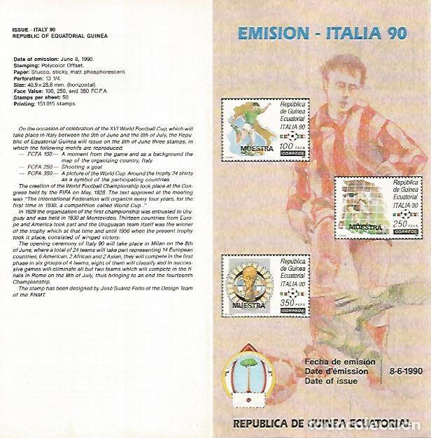 Postcards: DIPTICO 16407: Emision Italia 1990 - Varios