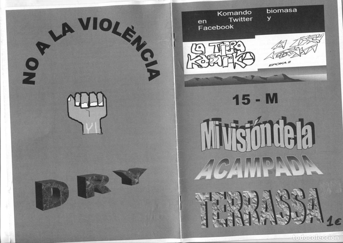 Postcards: Fanzine: 15 - M, Mi vision de la acampada: Terrasa - varios