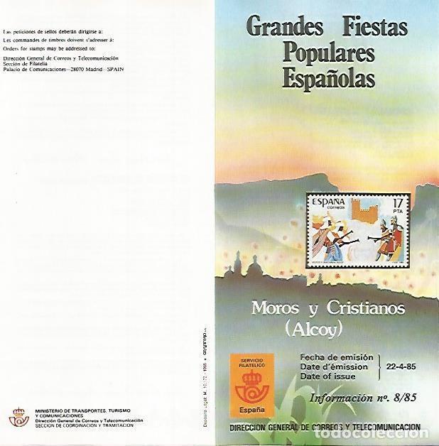 Postkarten: DIPTICO 16434: Moros y Cristianos de Alcoy, Alicante - Varios