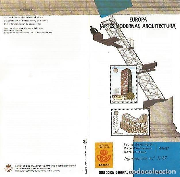 Postkarten: DIPTICO 16329: Europa. Artes modernas, arquitectura - Varios