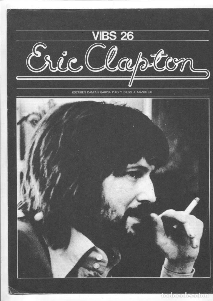 Postales: Vibraciones: articulo sobre Eric Clapton - - Foto 1