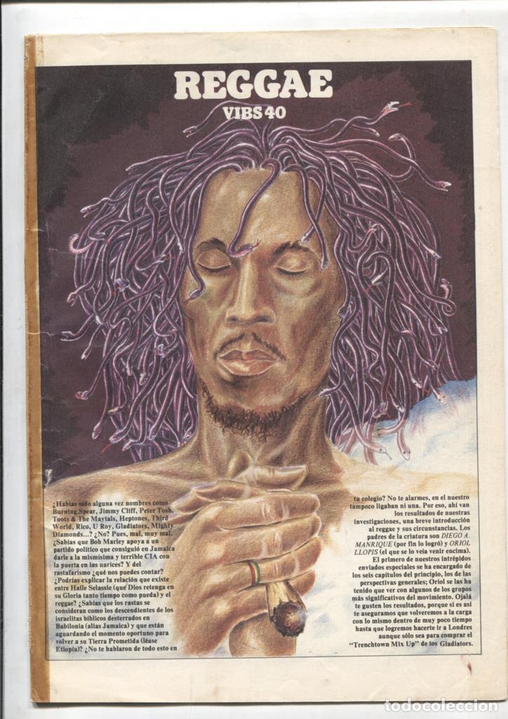 Postcards: Vibraciones: articulo sobre Reggae -