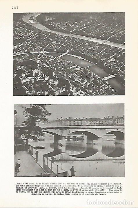 Cartoline: LAMINA VOX 16880: Vistas de Lyon, Francia - Varios