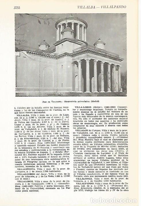 Postales: LAMINA VOX 16777: Observatorio Astronomico de Madrid - Varios