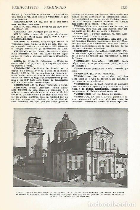 Postales: LAMINA VOX 16769: Iglesia de San Jorge en Verona - Varios