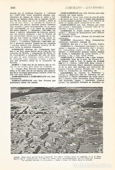 Postkarten: LAMINA VOX 16813: Vista aerea de Zamora - Varios