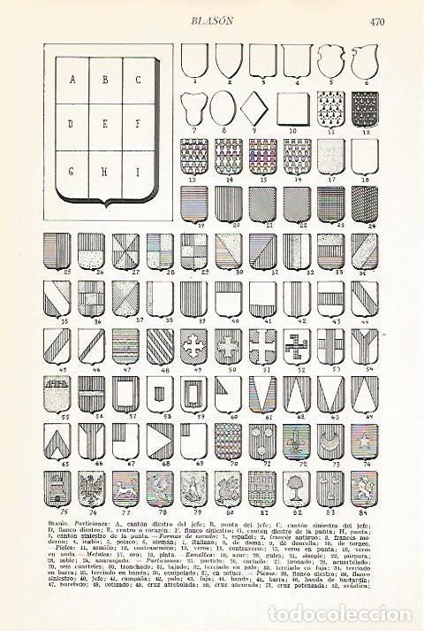 Postales: LAMINA VOX 16611: Blason - Varios
