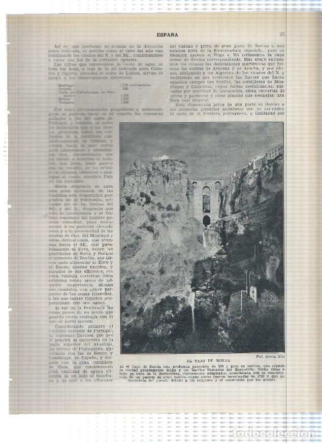 Postkarten: Lamina/sheet/feuille numerada 023/024: el tajo de Ronda y Las Batuecas en Salamanca