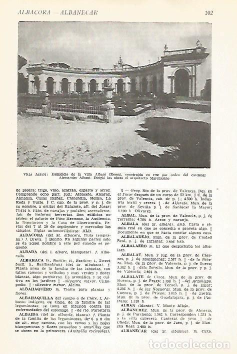 Postkarten: LAMINA VOX 16525: Villa Albani, Roma - Varios