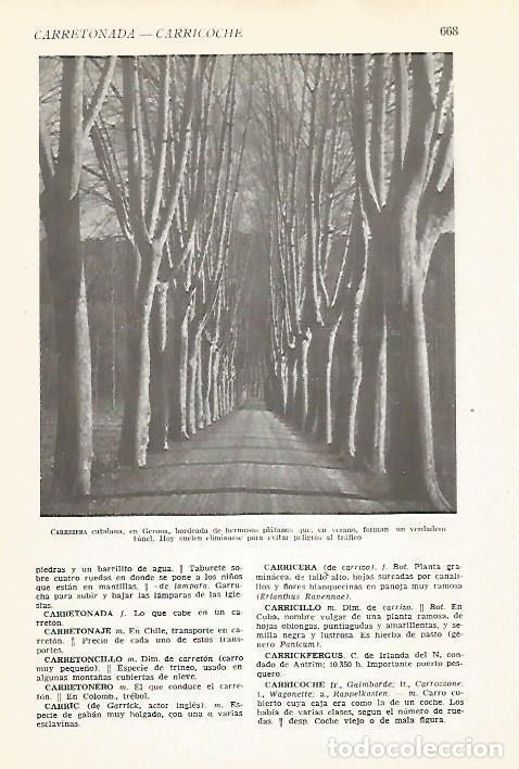 Postales: LAMINA VOX 16646: Carretera en Girona - Varios