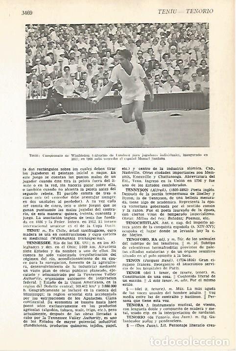 Cartoline: LAMINA VOX 16698: Manuel Santana en Wimbledon, 1966 - Varios