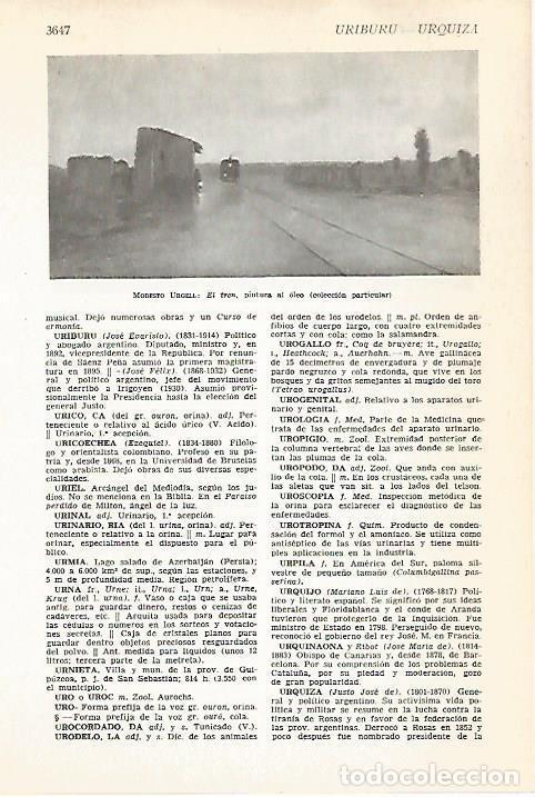 Postkarten: LAMINA VOX 16747: El tren, por Modesto Urgell - Varios