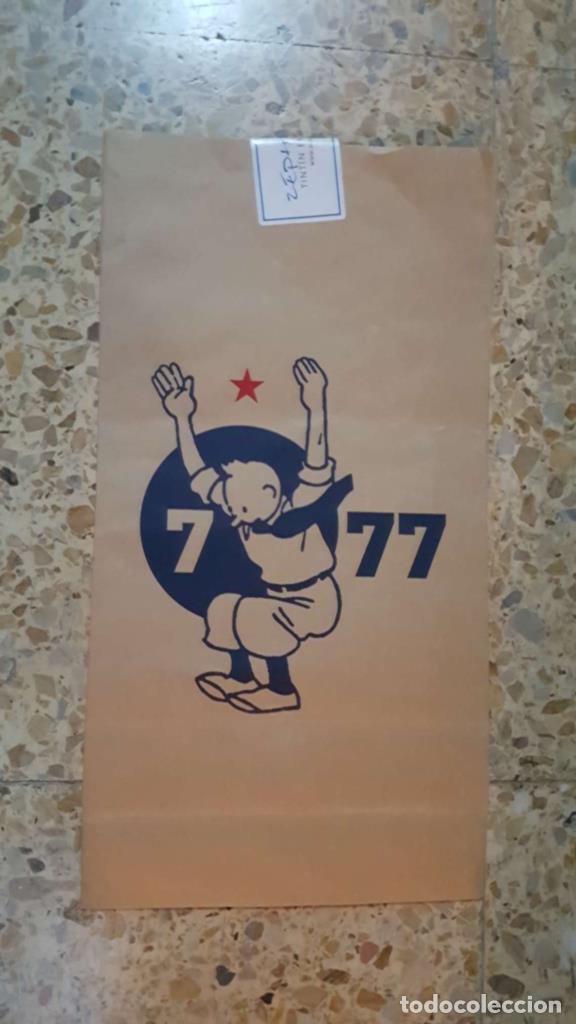 Postales: Bolsa de papel recilado: Tintin 7-77. Zephyrum - NULL