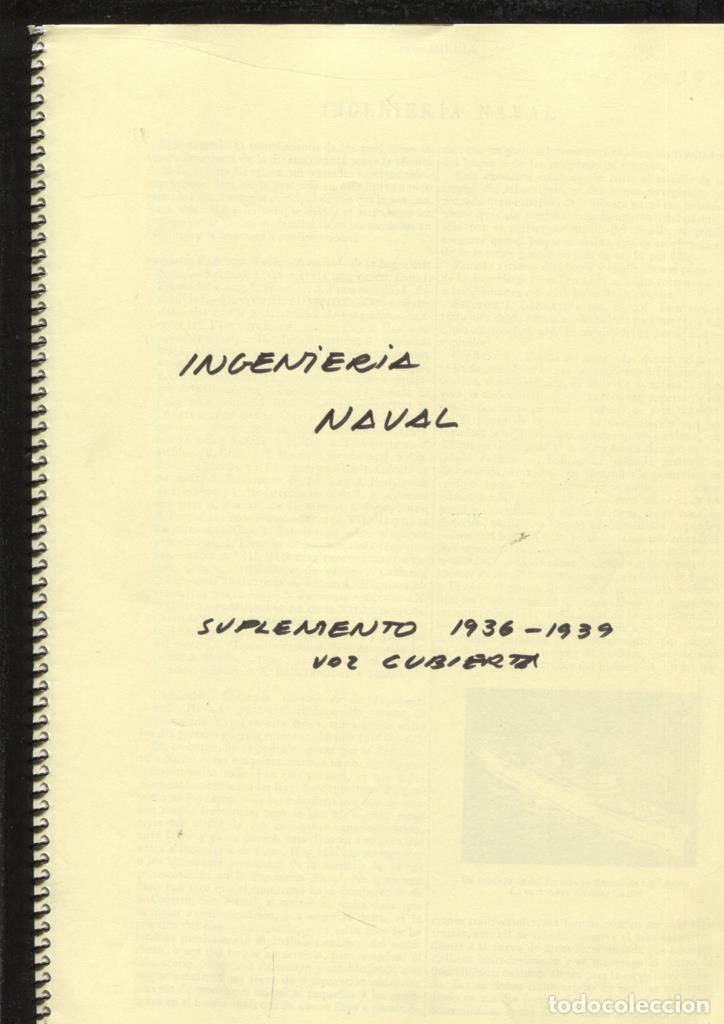 Postales: Ingenieria Naval + Voz Cubierta (43 + 3 paginas respectivamente) -