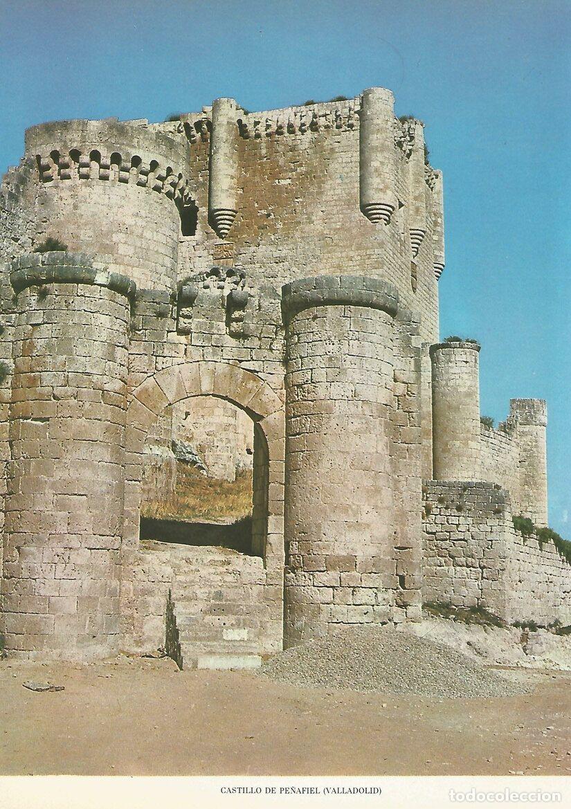Postkarten: Lamina 0114: Castillo de Pe&ntilde;afiel (Valladolid) - VVAA