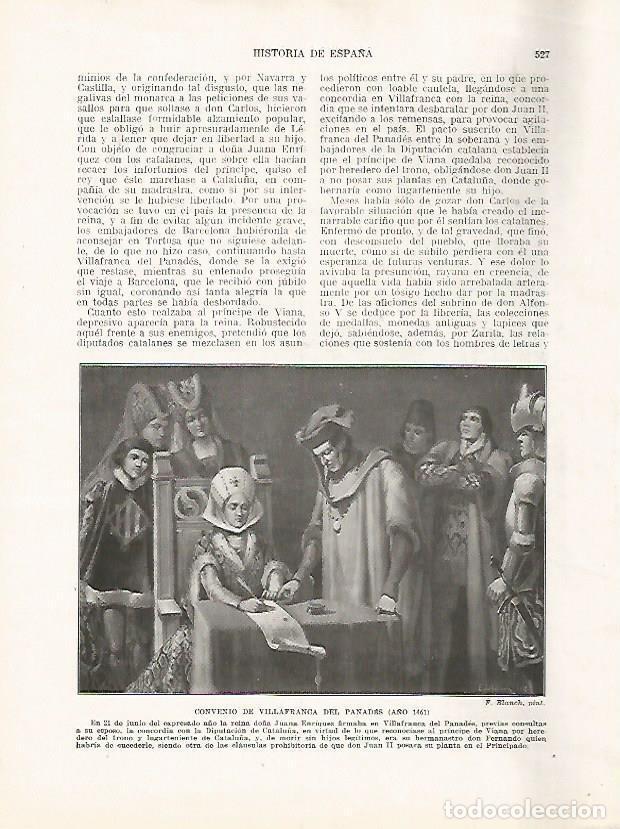 Cartoline: LAMINA 17883: Convenio de Vilafranca del Penedes, 1461 - Manuel Rodriguez Codola y Miguel S. Oliver