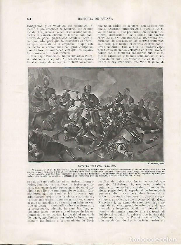 Postkarten: LAMINA 17974: Batalla de Pavia, 1525 - Manuel Rodriguez Codola y Miguel S. Oliver
