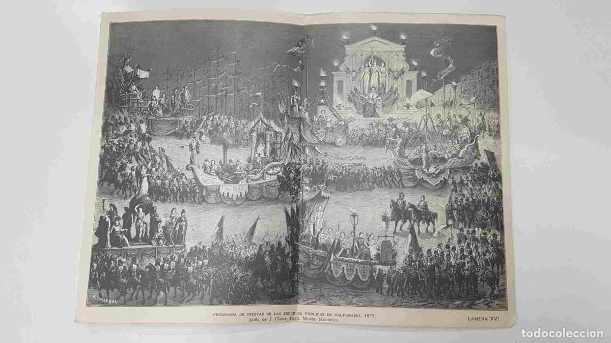 Postcards: Lamina de Chile (num C5): Programa de fiestas de las escuelas publicas de Valparaiso 1875 - NULL