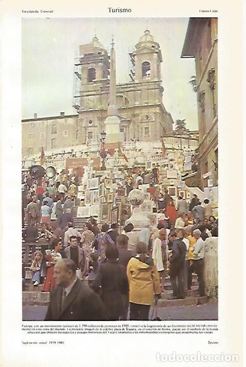 Postais: LAMINA ESPASA 26712: Piazza de Spagna en Roma - Varios