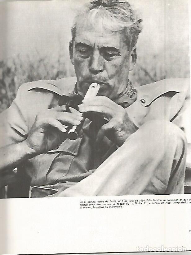 Postales: LAMINA 18311: John Huston en el rodaje de La Biblia - VVAA