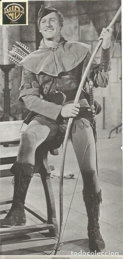 Postales: LAMINA 18878: Errol Flynn como Robin Hood - NULL