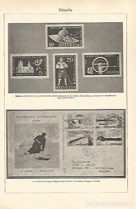 Postales: LAMINA ESPASA 26949: Facsimiles de sello de Suiza - Varios