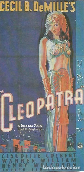 Postales: LAMINA 18900: Cleopatra de Cecil B. de Mille - NULL