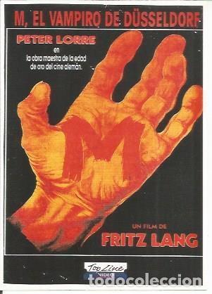 Cartoline: POSTAL A1038: M, el vampiro de Dusseldorf - NULL