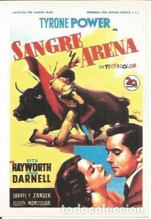 Postales: POSTAL A1143: Sangre y arena