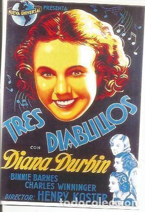 Cartoline: POSTAL A1138: Tres diablillos con Diana Durbin - NULL