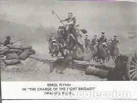 Postkarten: POSTAL A1168: Errol Flynn en The Charge of the Light Brigade