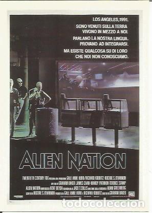 Postales: POSTAL A1085: Alien Nation - NULL
